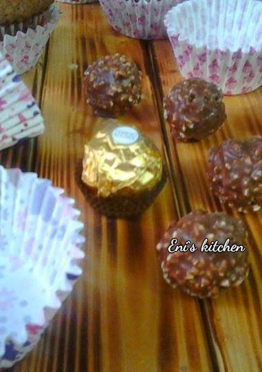 Cupcake ferrero con crema de nutella de merengue suizo!