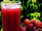 Jugo uva. Sencillo bueno