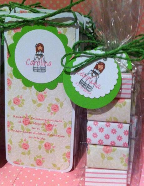 Recordatorios comunión, detalles de comunión