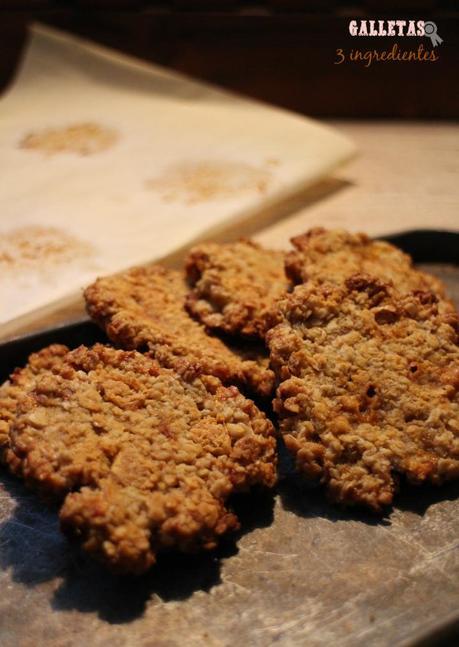 galletas 3 ingredientes de avena banofee