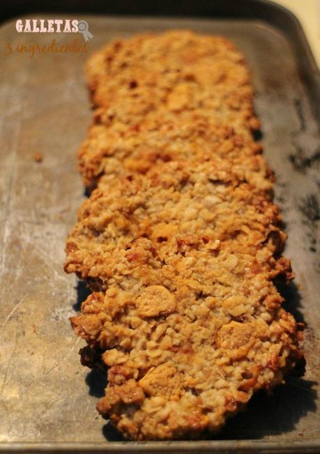 galletas 3 ingredientes de avena banofee