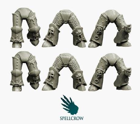 Piernas de Pleasure Knights desde Spellcrow(MEC de Slaanesh)