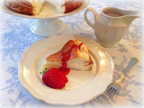 Tarta de Queso Hiperlight De Pilar. Reto El Asaltablogs.