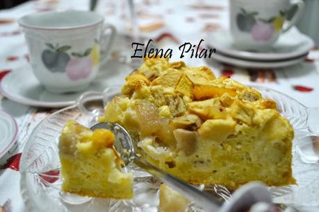 Tarta de frutas de temporada (sin azúcar)