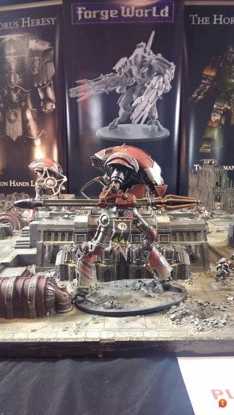 Lo que esta dando de si el Forge World Open Day I:Knight Lancer Lo que esta dando de si el Forge World Open Day I:Knight Lancer