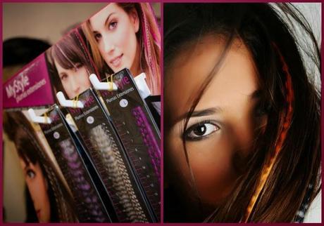 extensiones de plumas naturales