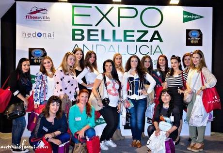 bloggeras sevillanas acuden al blogger date de expobelleza