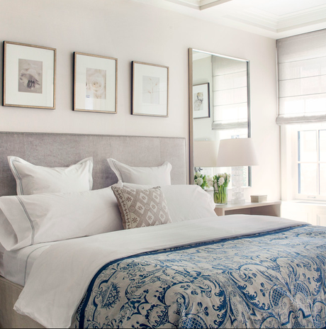 Respaldo con tachas plateadas