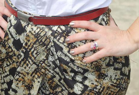 Mis Looks - ¿Cómo combino una falda estampada?