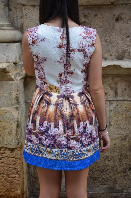 Sheinside: Vintage floral dress!!!