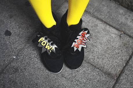 Pom Poms and feature! humana_coat_yellow_aminta-9