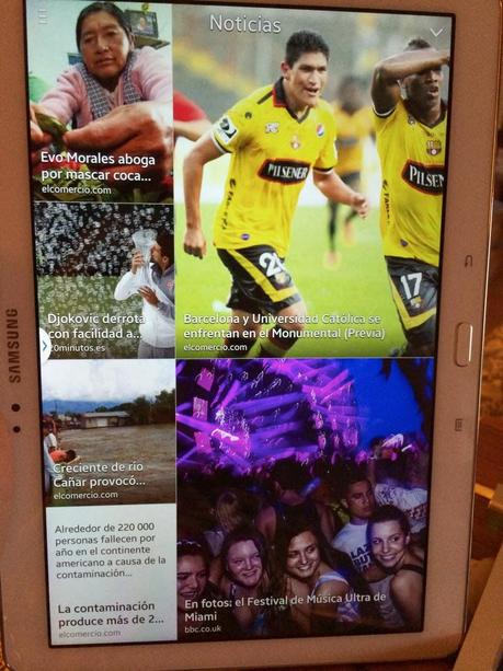 Mi magazine, samsung, evo morales, festival de musica de miami, patty arata blog