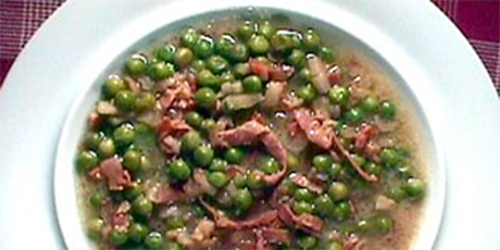 Guiso de Arvejas y Jamon