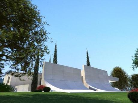 A-cero Projects A-cero presenta nuevas imágenes de obra de una vivienda unifamiliar localizada en una exclusiva urbanización de madrid