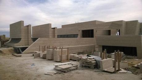 A-cero Projects A-cero presenta nuevas imágenes de obra de una vivienda unifamiliar localizada en una exclusiva urbanización de madrid