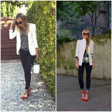WHITE BLAZER