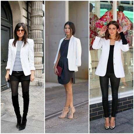WHITE BLAZER