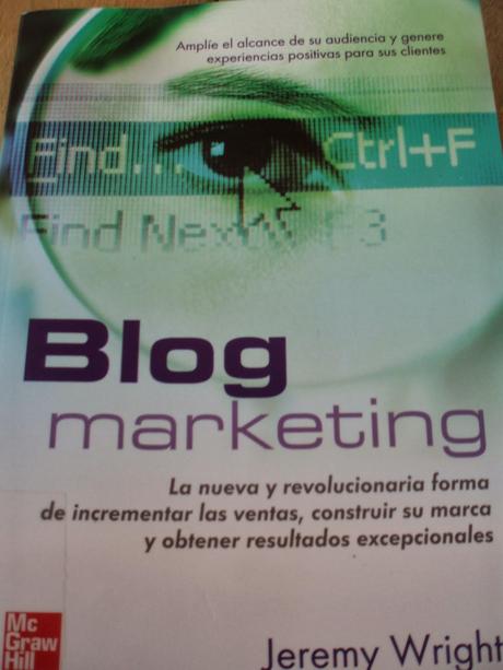 Nuevo Libro  blog marketing (Jeremy Wright)