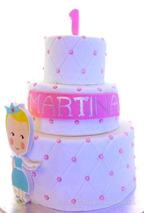 Dulces para el primer cumpleaños de Martina