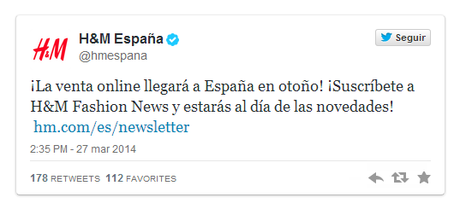 H&M a golpe de click
