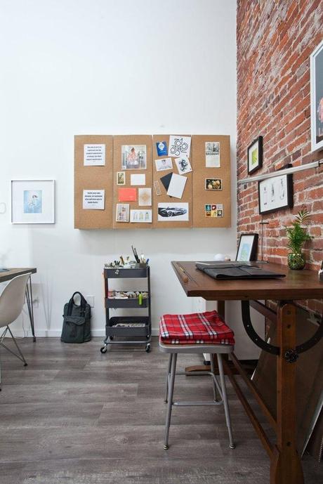 UN ESPACIO DE TRABAJO PARA COGER MUCHAS IDEAS