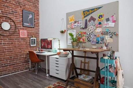 UN ESPACIO DE TRABAJO PARA COGER MUCHAS IDEAS