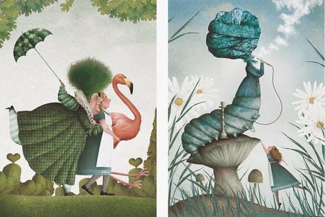 Las aventuras de Alicia / A través del espejo y lo que Alicia encontró allí