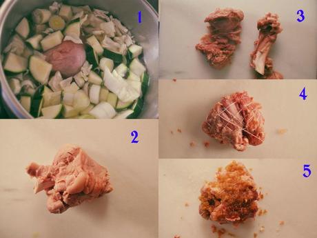 JAMÓN DULCE CON PURÉ