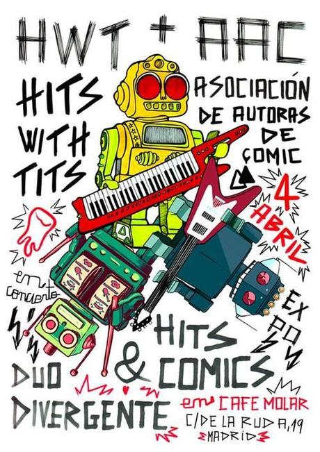 HITS & COMICS en CAFE MOLAR