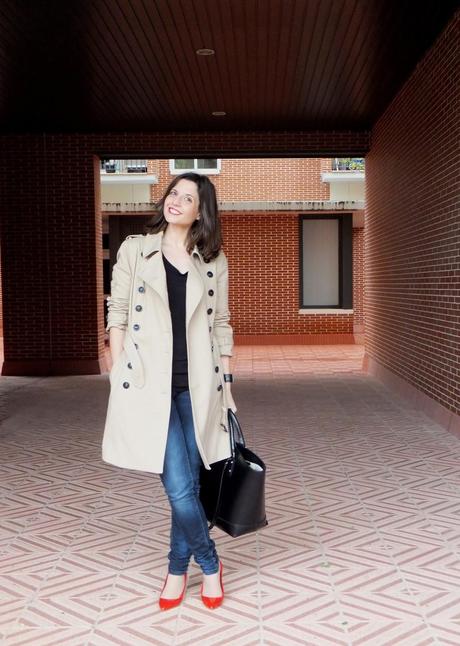 My new trench via #mangostreet