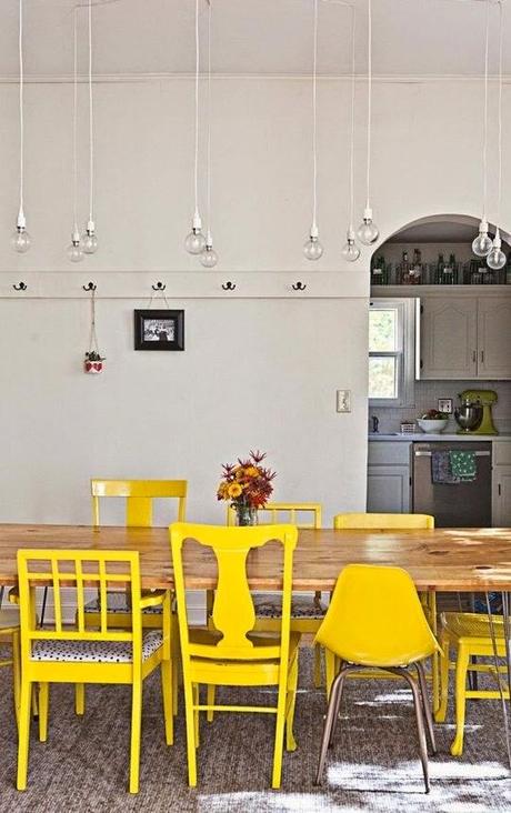 Color en tu comedor.....