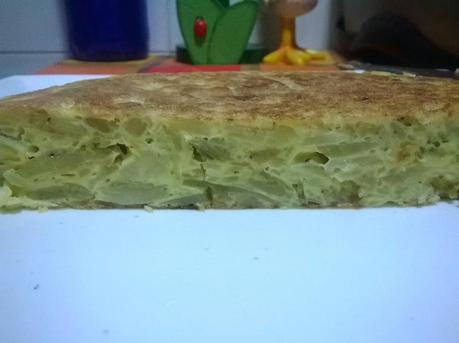 Tortilla de Patata con queso emmental