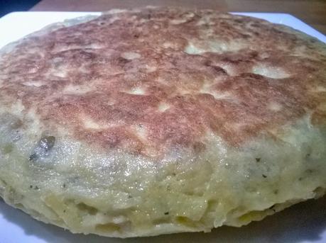 Tortilla de Patata con queso emmental