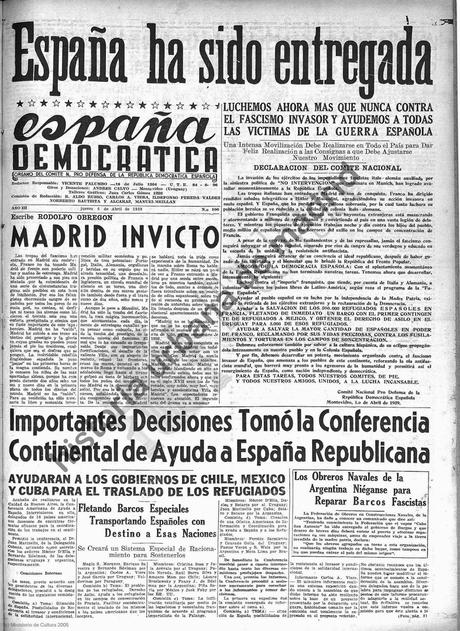 Estampas. Madrid en Guerra. 1º de abril de 1939