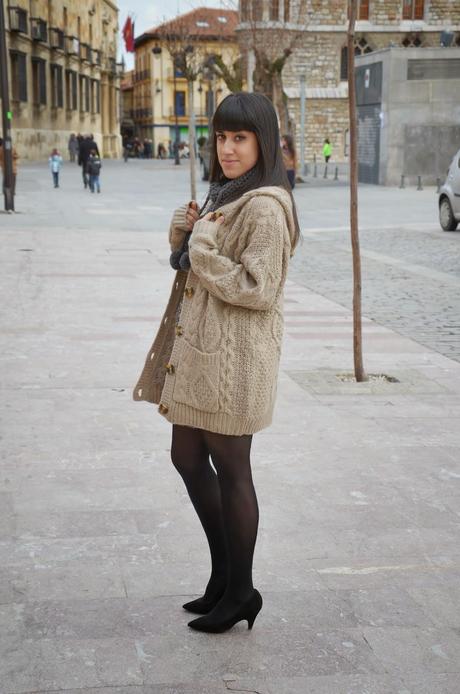 Sheinside: Light Coffee Cardigan!!