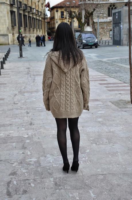 Sheinside: Light Coffee Cardigan!!