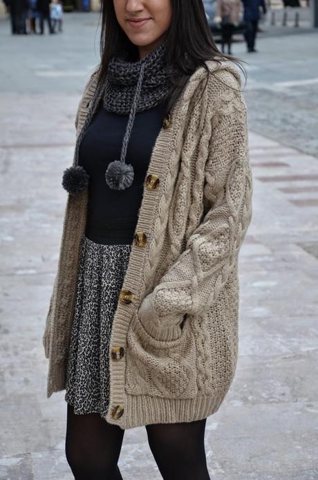 Sheinside: Light Coffee Cardigan!!