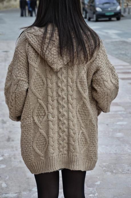 Sheinside: Light Coffee Cardigan!!