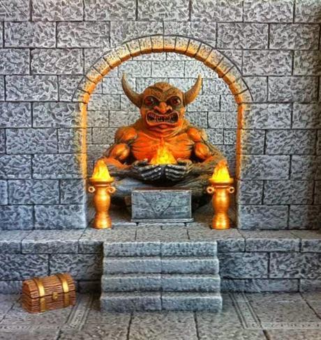 The Demon Idol de Trampier,por Other World miniatures.