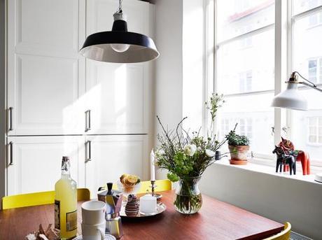 vintage estilo muebles diseño danes 50 60 mid century modern estilo danés de los 50  60 estilo Mad Men diseño danés muebles Decorar con amarillo y gris decoración nórdica vintage decoracion diseño interiores 