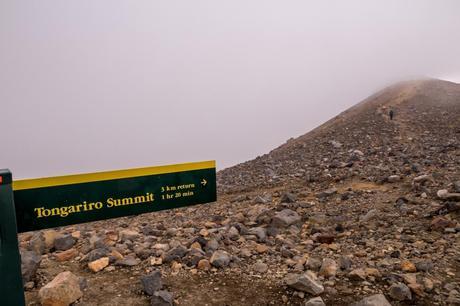 Subimos hasta la cima del Tongariro?