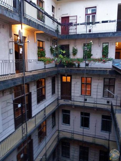 El edificio del Activity Hostel, Budapest