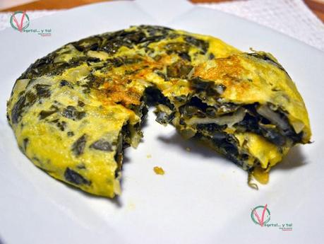 Tortilla de acelgas.