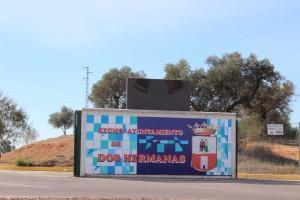 Entrada al Hipódromo de Dos Hermanas