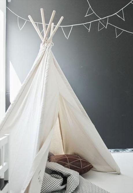 DIY: UN TIPI EN CASA