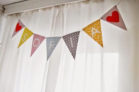 DIY: Guirnalda con el nombre de tu peque