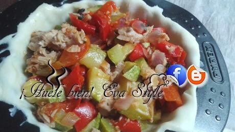 Empanadillas de atún  con pimiento rojo