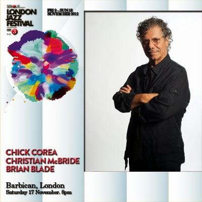 CHICK COREA: Chick Corea Trio-Live in The Barbican, London 2012