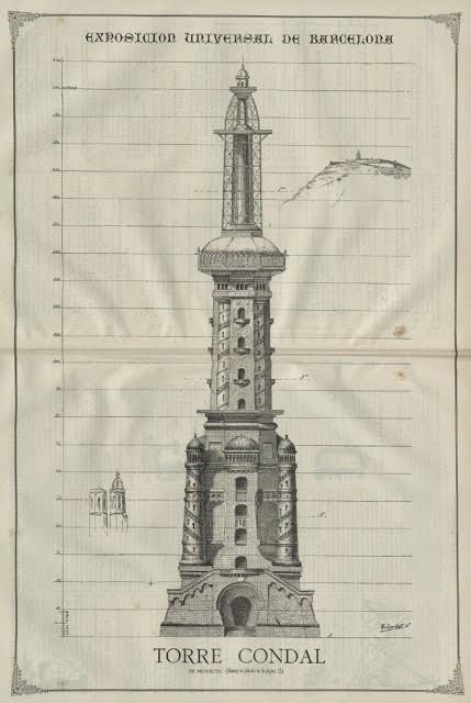 Barcelona 1888, la torre que quería competir con la Torre Eiffel