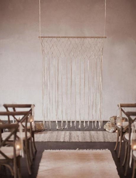 Boda macramé: anúdate!